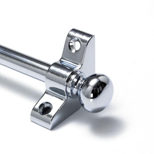 Polished chrome stair - chrome,