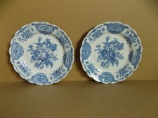 Ridgeway Windsor Blue and White Plates x2 READ DESCRIPTION
