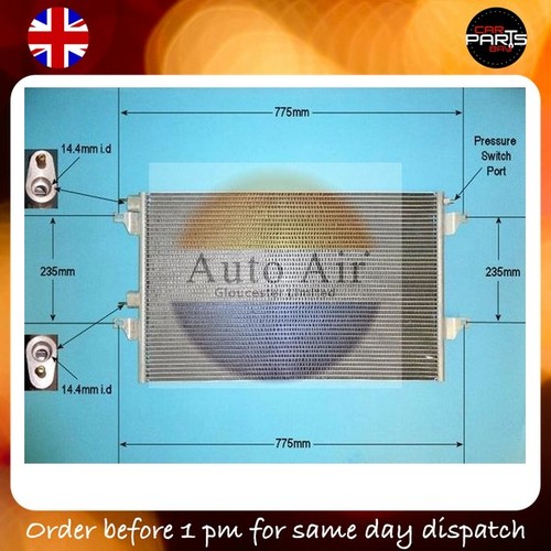 Condenser for renault - for, espace