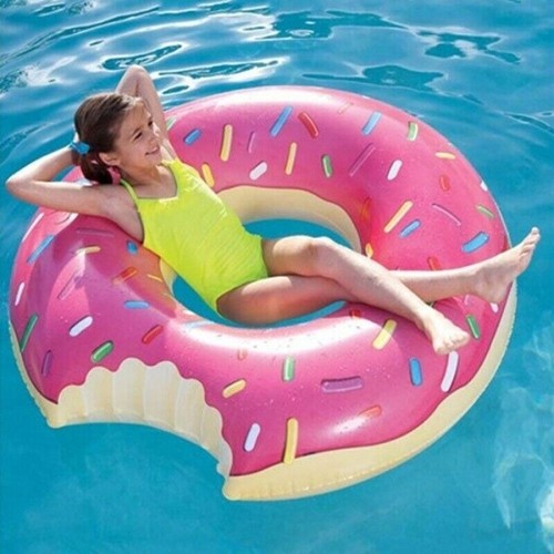Inflatable swim ring - inflatable, donut