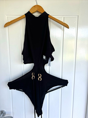 Prettylittlething black slinky - prettylittlething,