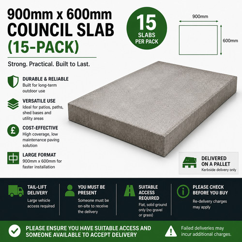 900mm 600mm council - x,