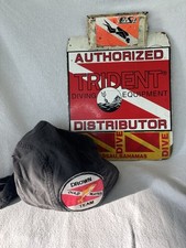 Scuba Diving Vintage Clipboard And Skull Cap