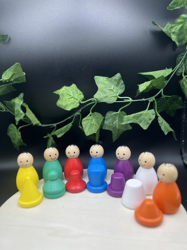 Montessori rainbow wooden - montessori,