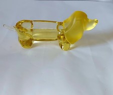 Vintage Moulded Glass Figural