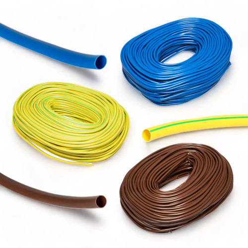 Pvc sleeving earth brown - pvc,
