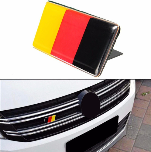 Stylish german flag logo car - flag,