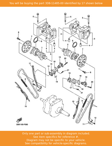 Yamaha spacer 3d8 - spacer,, 3d8-11485-00