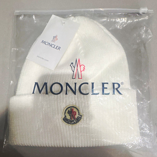 Moncler white knit - knit, hat