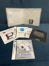 Pokemon Soul Silver Nintendo DS UK PAL Genuine - COMPLETE WITH ALL Manuals ✅