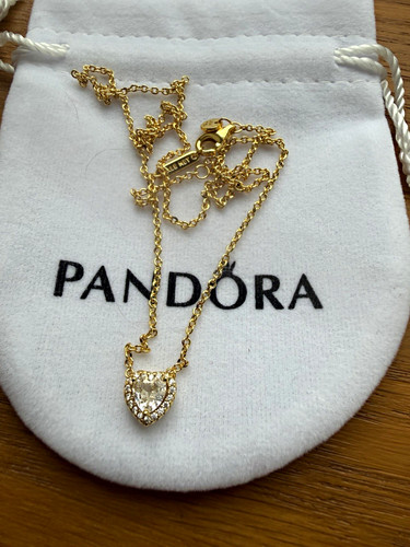 Pandora 925 gold plated heart - 925,