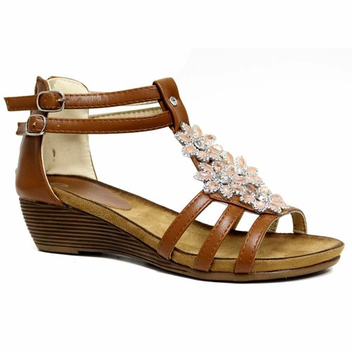 Ladies wedge sandals womens - wedge,