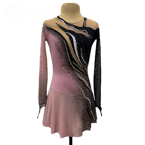 Figure skating dress pink - figure,