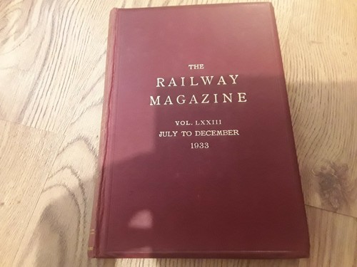 The railway magazine bound - the,