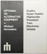 Whitsed Optional Equipment