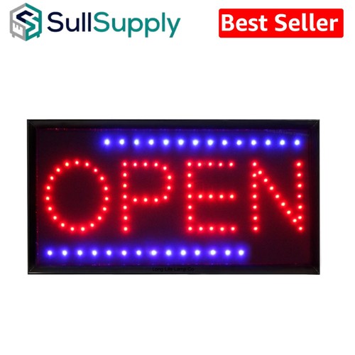 Compact led open - sign, with