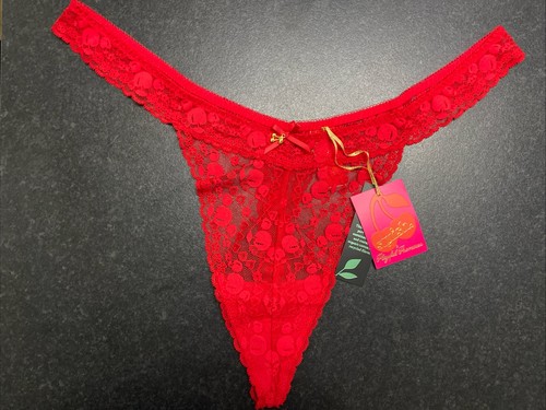 Playful promises red lace - red,