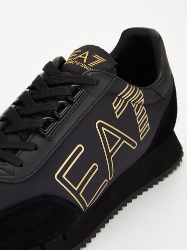Ea7 men big logo trainers - ea7, men's