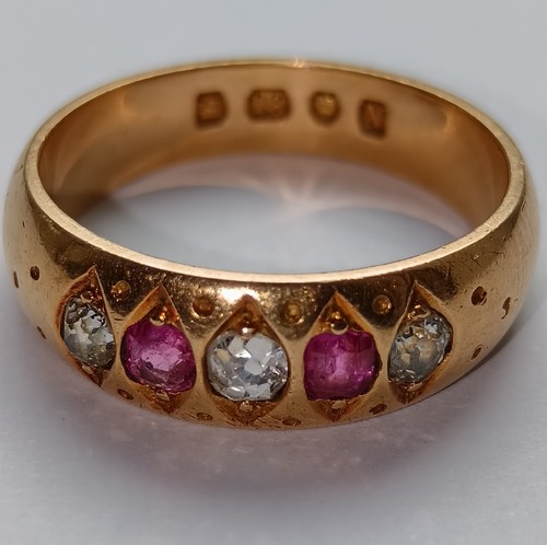 Stunning 18ct antique - 18ct,