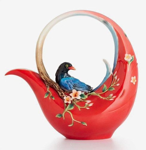 Franz joyful magpie porcelain - franz,