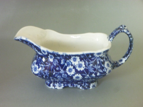 Burleigh blue calico sauce - blue, or