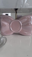 Pink Bow Lamp Base No Shade