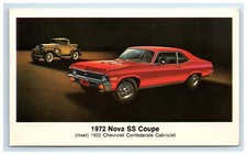 Postcard Chevrolet 1972 Nova