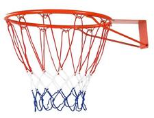 Basketball Hoop Metal Ring with Net & Pump Set Wall Mounted Fixings