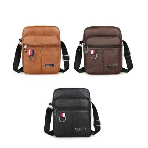 Men leather crossbody - men's,
