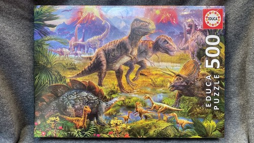 Seal dinosaur educa puzzle - dinosaur,
