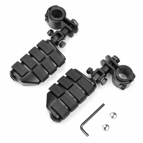 Black motorcycle foot - black,