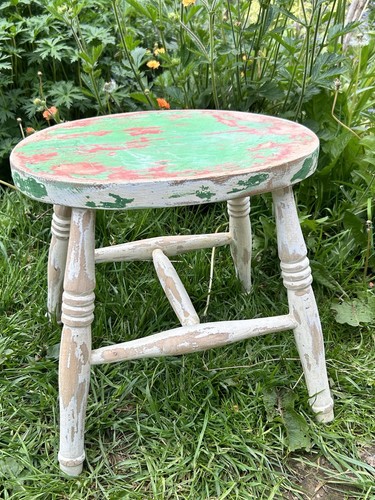 Antique chippy painted rustic - antique,