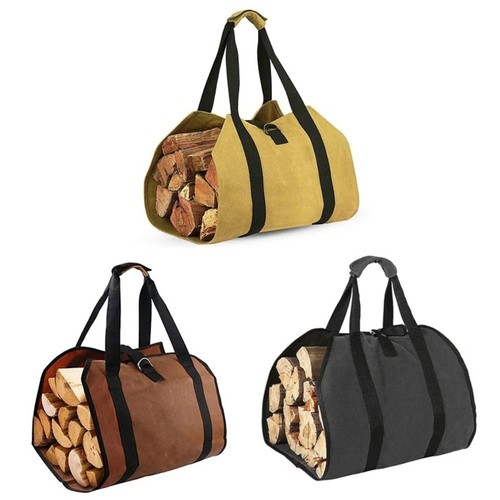 Firewood log carrier canvas - log,