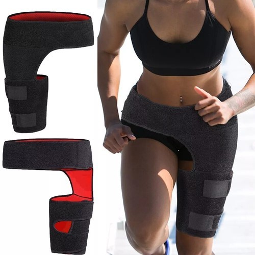 Adjustable hip brace thigh - adjustable,