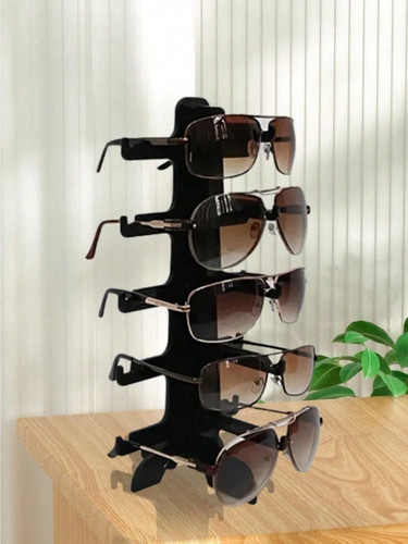 1pc black sunglasses stand - 1pc,