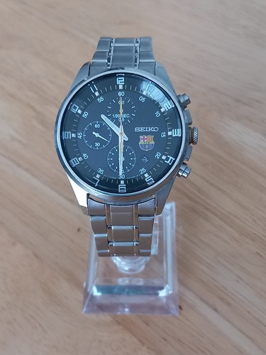 Seiko barcelona stainless - fc,