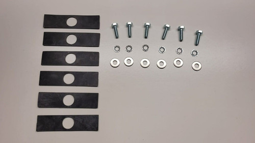 Roof rack fittings bolt pack - rack,