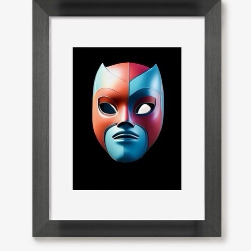 Luchardo mask collection - mask, wall