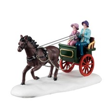 Lemax Table Accent - Winter Carriage Ride
