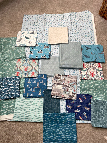 Cotton fabric bundle - cotton,