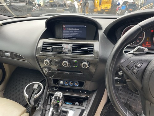 2009 bmw e63 e64 - e63, radio