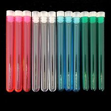 Plastic Test tubes 150 x 16mm for shots, wedding favours, tube & cap UK SELLER 