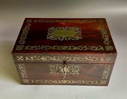 Antique coromandel vanity box