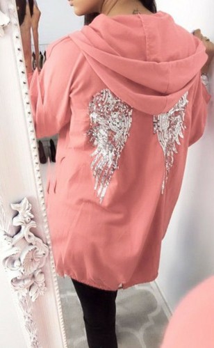Women sequin angel wings back - women,