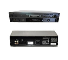 Technics SJ-MD150 MD Mini Disc Player Recorder Black Serviced 1 Year Warranty