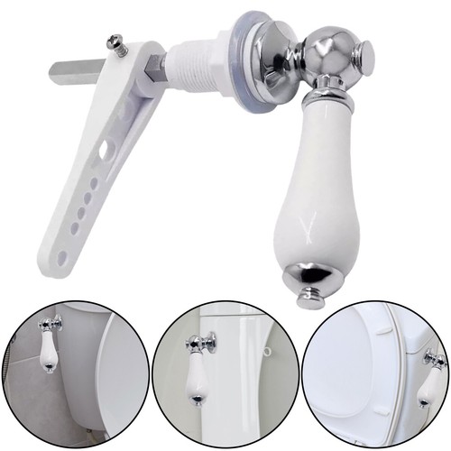 Ceramic toilet cistern lever - cistern,