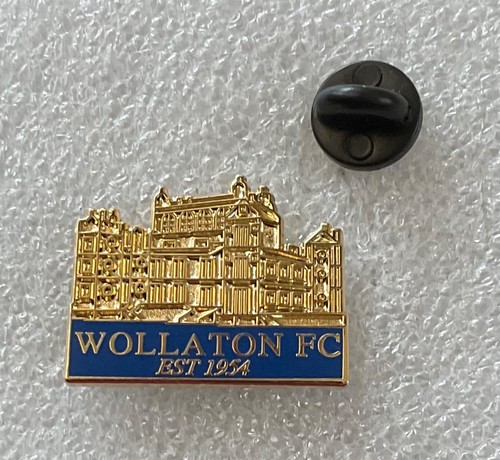 Wollaton football club enamel - football,