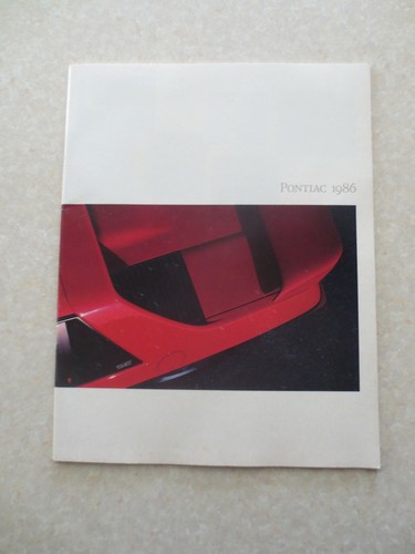 1986 pontiac firebird grand - 1986, am