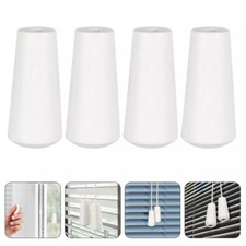 4Pcs Wooden Cord Tassel Window