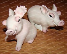 Lynda Cornelle Ark Safari Collection - PIG Ceramic Salt & Pepper Shakers (20206)